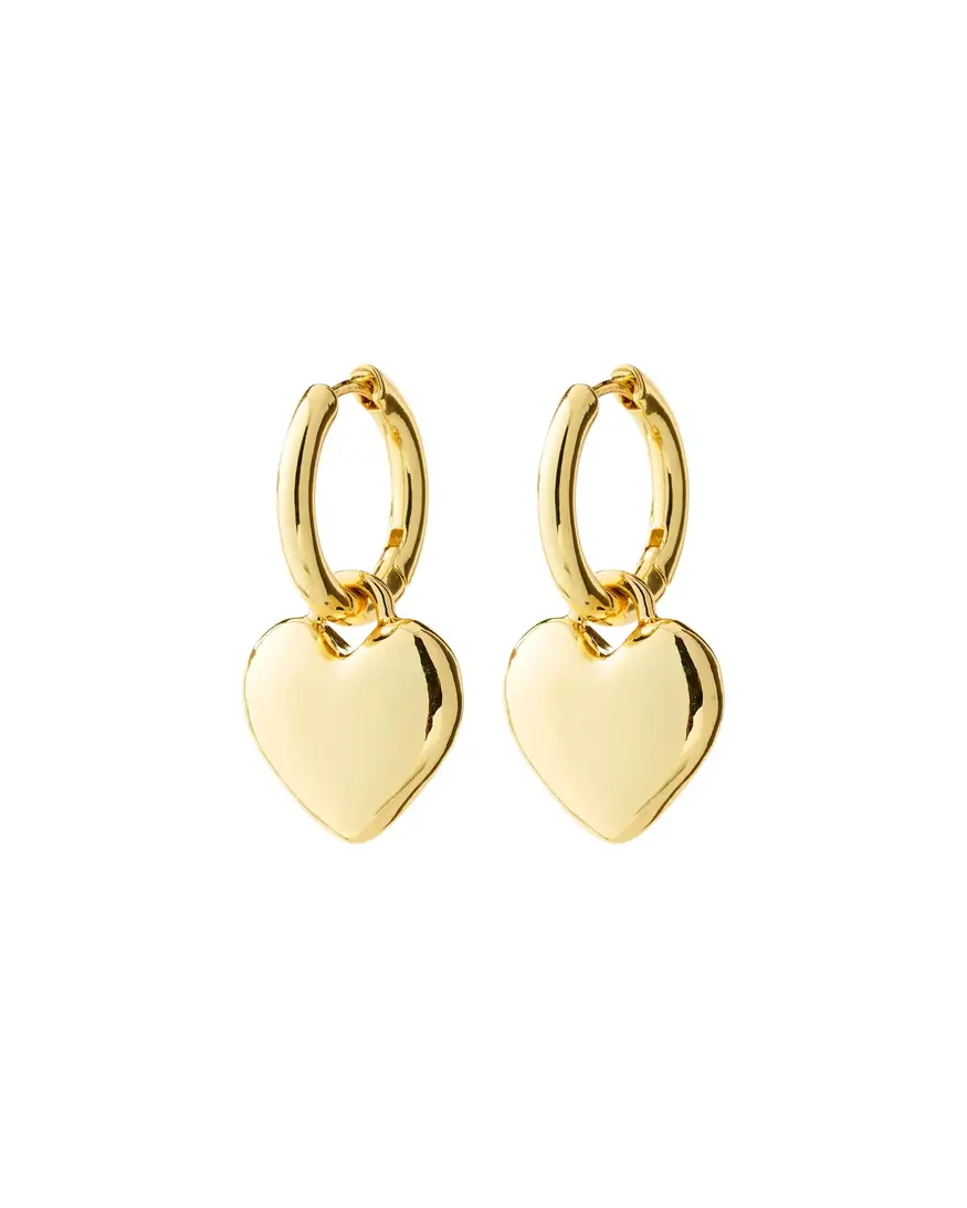 Pilgrim Arien Heart Earrings
