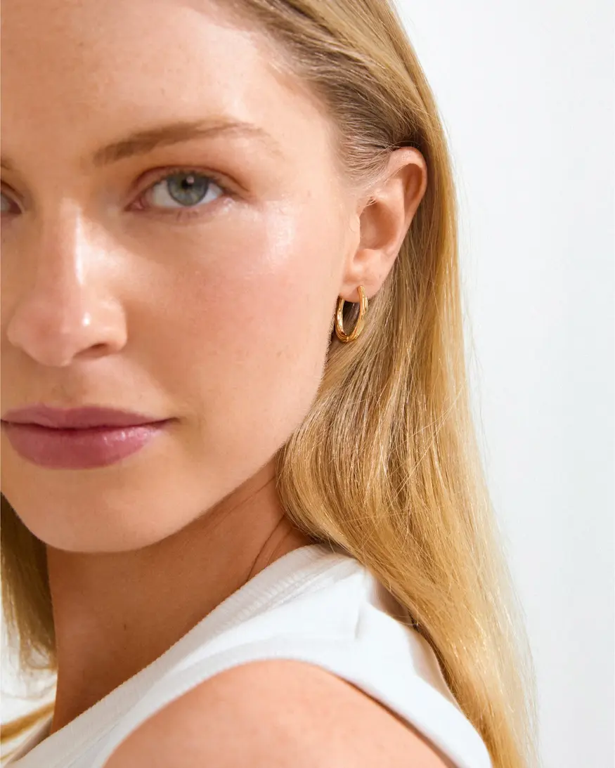 Pilgrim Now Hoop Earrings