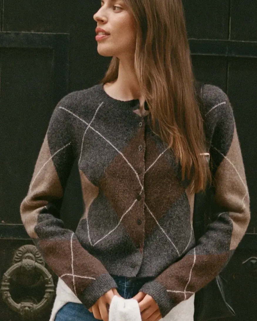Z-Supply Medina Argyle Cardi