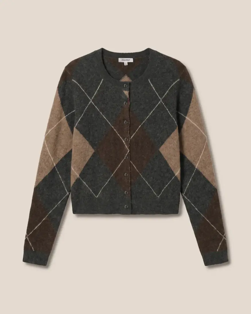 Z-Supply Medina Argyle Cardi