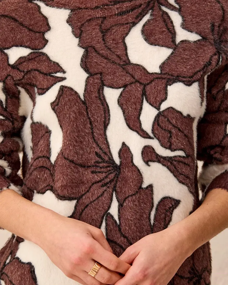 Tribal Cia Wear 2 Ways Sweater