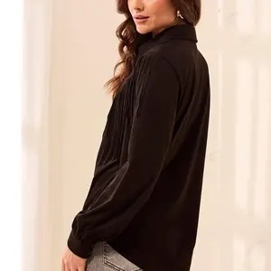 Tribal Camelia Fringe Shacket