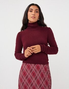 Esqualo Koen Button Shoulder Knit