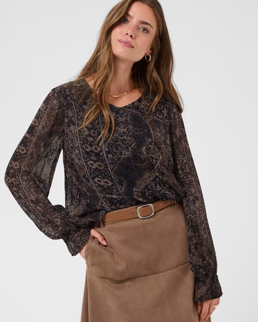 Cream Jessica Blouse