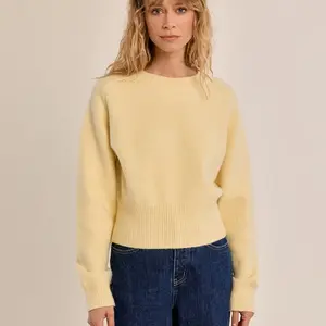 Molly Bracken Gwen Ribbed Crop Sweater