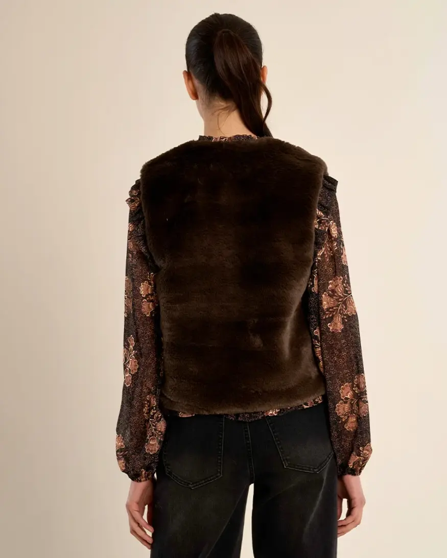 Molly Bracken Glory Fur Vest