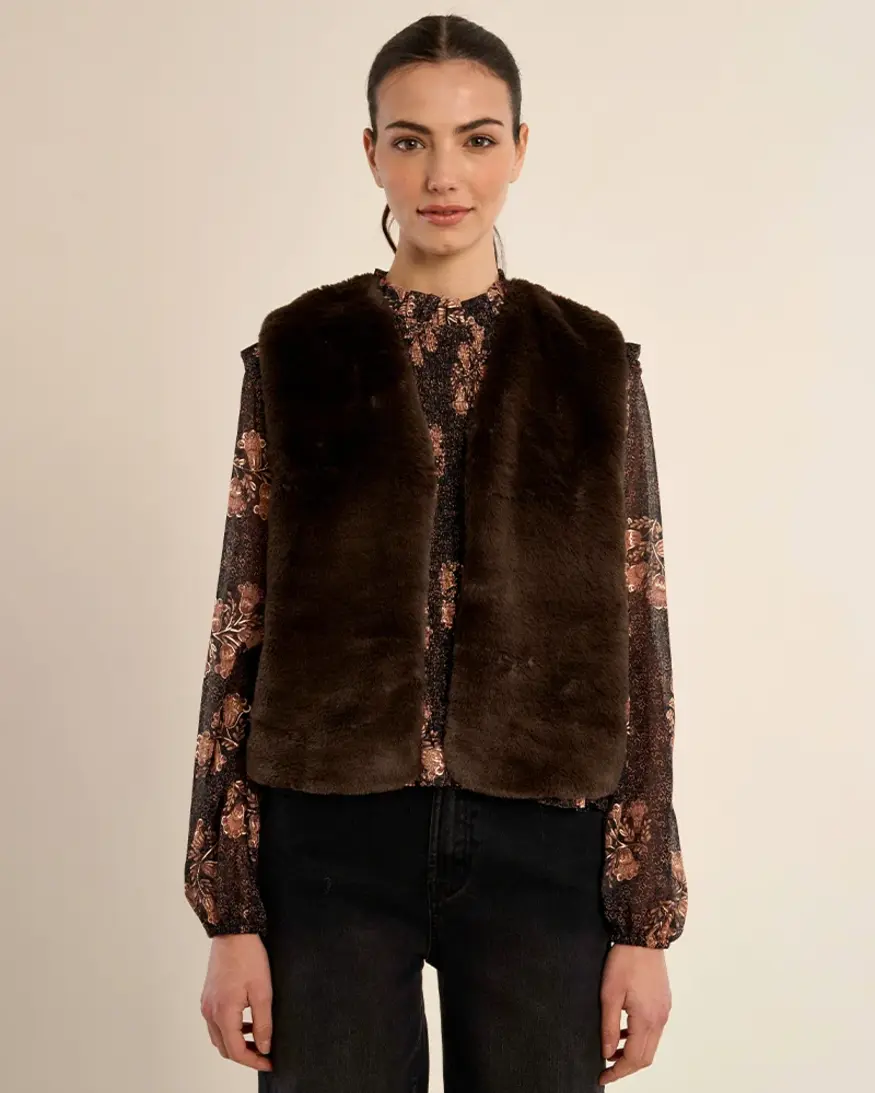 Molly Bracken Glory Fur Vest