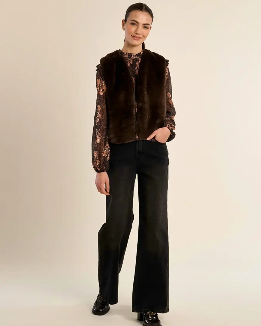 Molly Bracken Glory Fur Vest