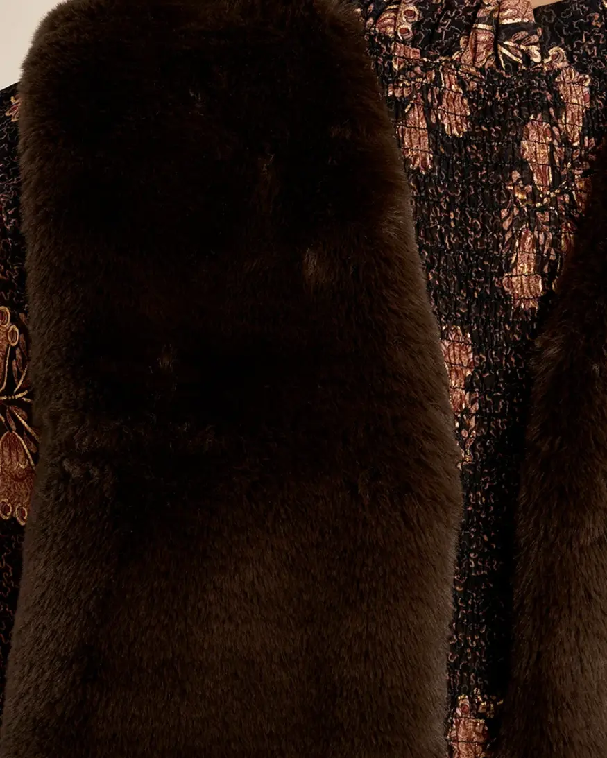 Molly Bracken Glory Fur Vest