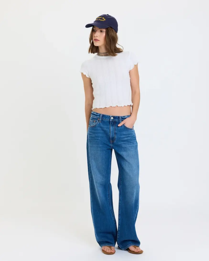 DAZE 2K Mid Rise Relaxed Baggy