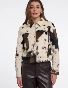 Rino & Pelle Touka Cow Print Jkt