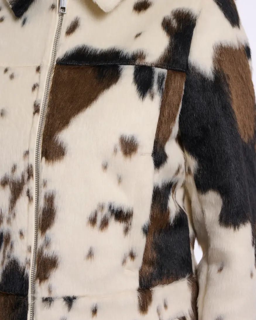 Rino & Pelle Touka Cow Print Jkt