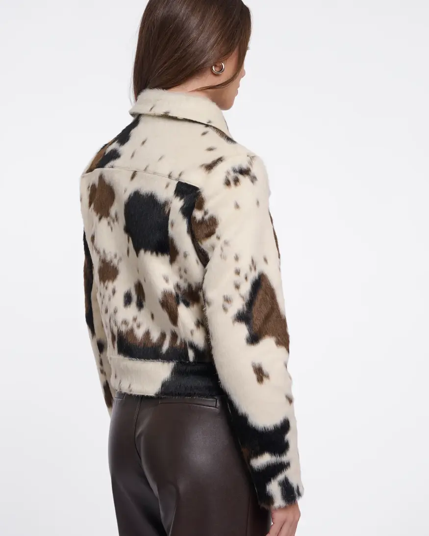 Rino & Pelle Touka Cow Print Jkt