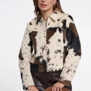 Rino & Pelle Touka Cow Print Jkt