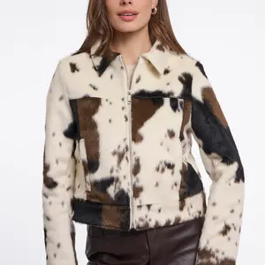 Rino & Pelle Touka Cow Print Jkt