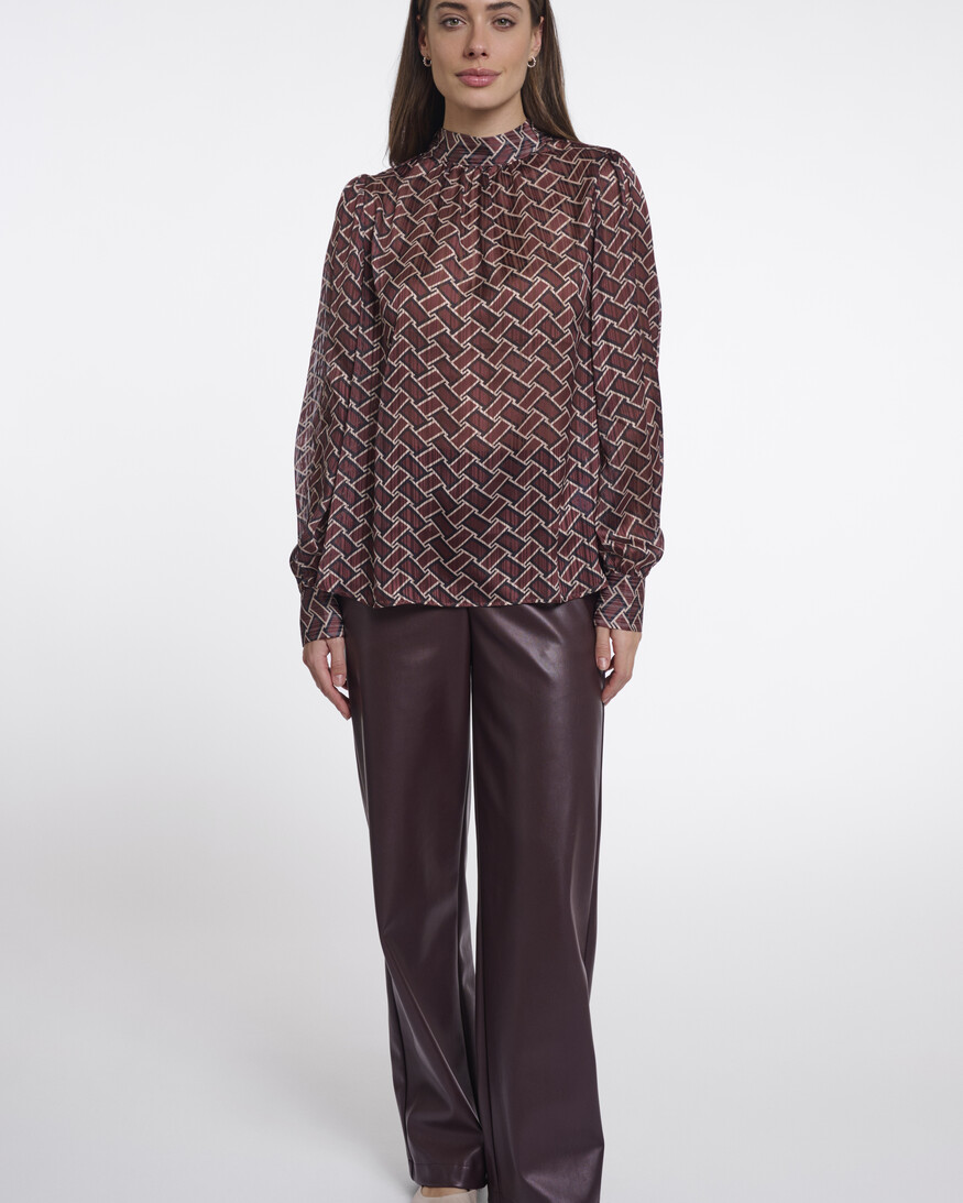 Rino & Pelle Marilyn Puff Sleeve Blouse