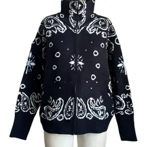 Paisley Zip-Up