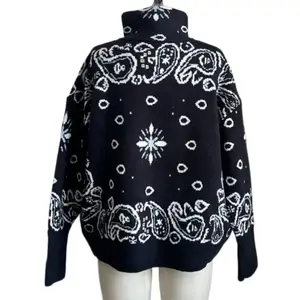 Paisley Zip-Up