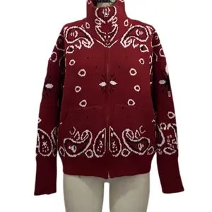 Paisley Zip-Up