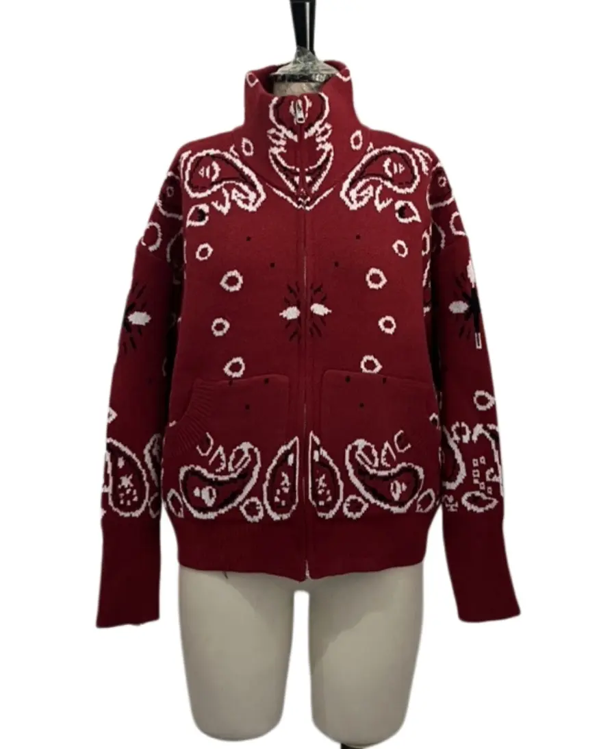 Paisley Zip-Up