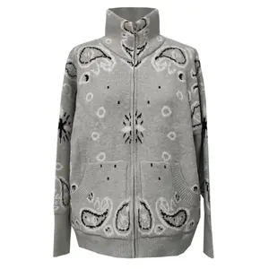 Paisley Zip-Up