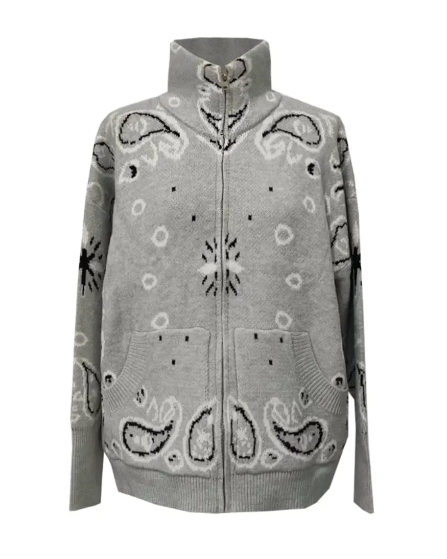 Paisley Zip-Up