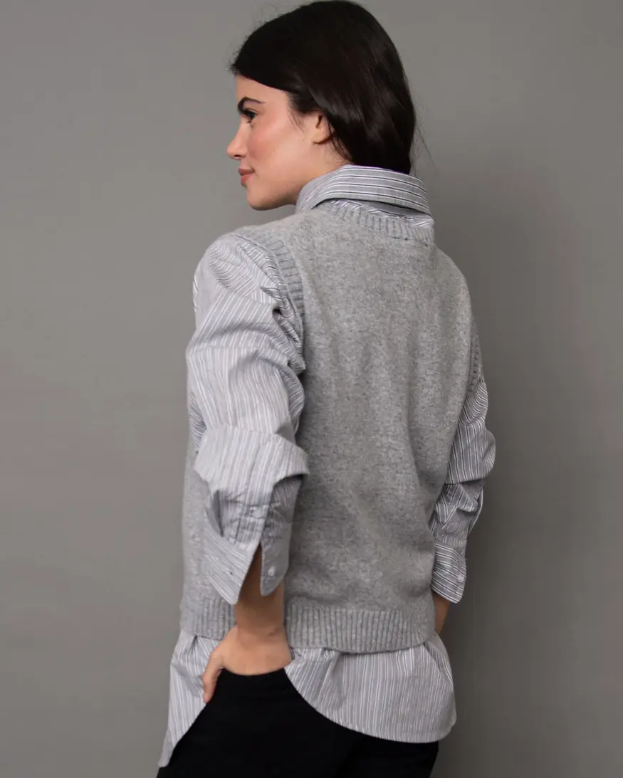 RD Style Orillia Slvlss Button Vest