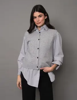 RD Style Orillia Slvlss Button Vest