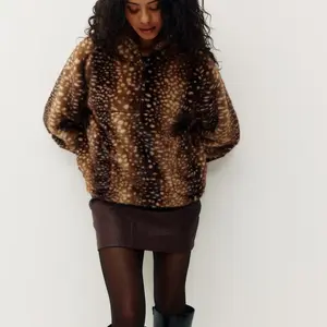 Kuwalla Tachette Faux Fur 1/2 Zip