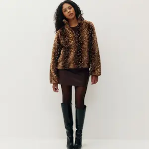 Kuwalla Tachette Faux Fur 1/2 Zip