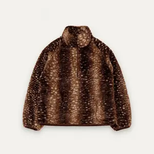 Kuwalla Tachette Faux Fur 1/2 Zip