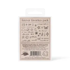 Inked By Dani Forever Favorites Temp Tattoo Pack