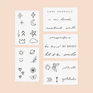 Inked By Dani Forever Favorites Temp Tattoo Pack