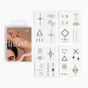 Inked By Dani Linear Temp Tattoo Pack