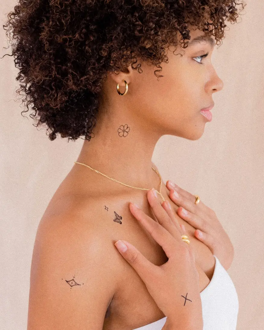 Inked By Dani Linear Temp Tattoo Pack