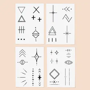 Inked By Dani Linear Temp Tattoo Pack