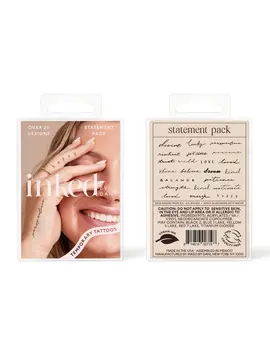 Inked By Dani Statement Temp Tattoo Pack