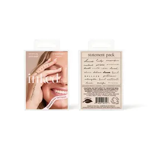 Inked By Dani Statement Temp Tattoo Pack