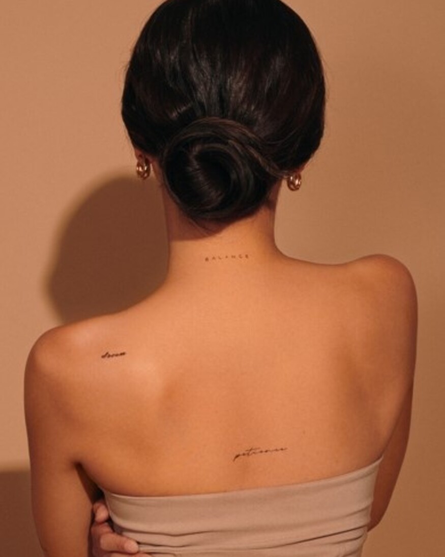 Inked By Dani Statement Temp Tattoo Pack