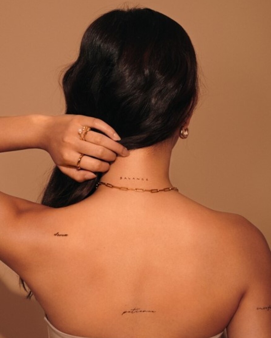 Inked By Dani Statement Temp Tattoo Pack