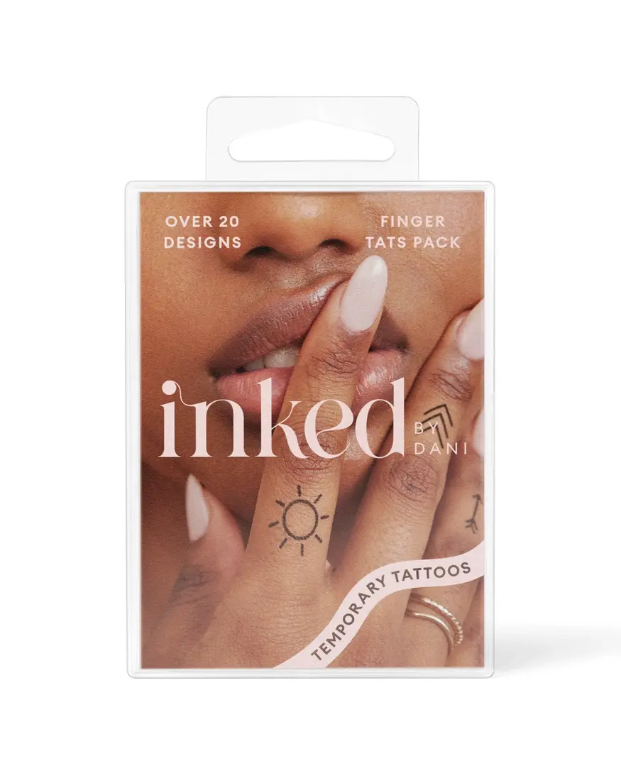 Inked By Dani Finger Tats Temp Tattoo Pack