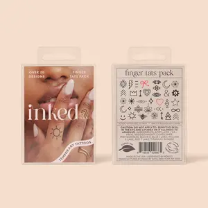 Inked By Dani Finger Tats Temp Tattoo Pack