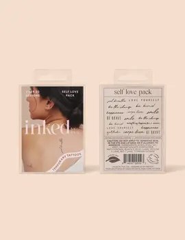 Inked By Dani Self Love Temp Tattoo Pack