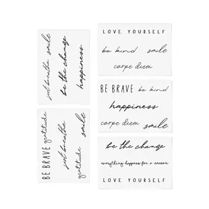 Inked By Dani Self Love Temp Tattoo Pack