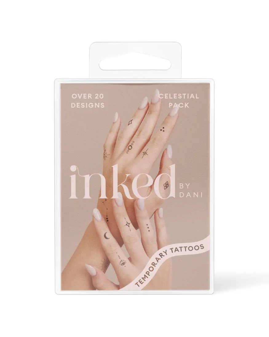 Inked By Dani Celestial Temp Tattoo Pack