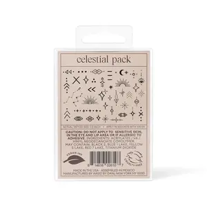 Inked By Dani Celestial Temp Tattoo Pack