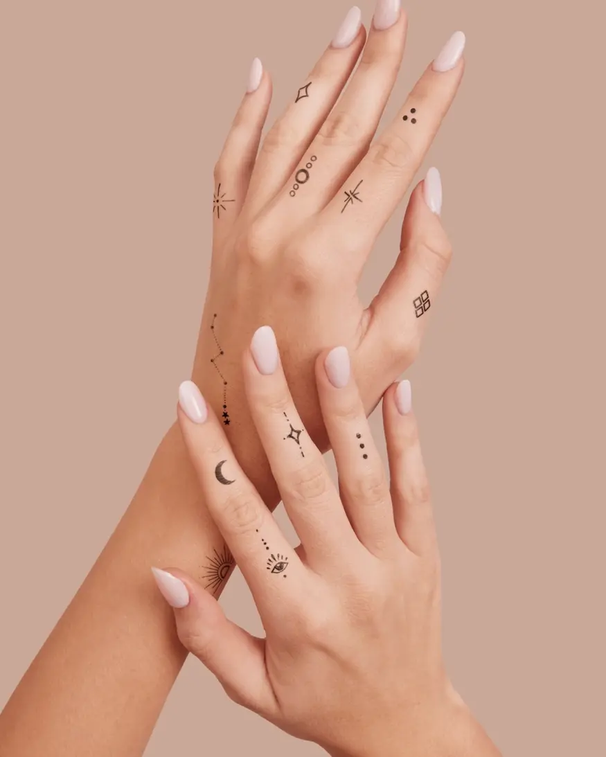Inked By Dani Celestial Temp Tattoo Pack