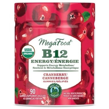 Mega Food B12 ENERGY GUMMIES (90) Mega Food B12 ENERGY GUMMIES (90)