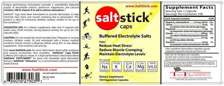 SaltStick SALTSTICK CAPS - 100