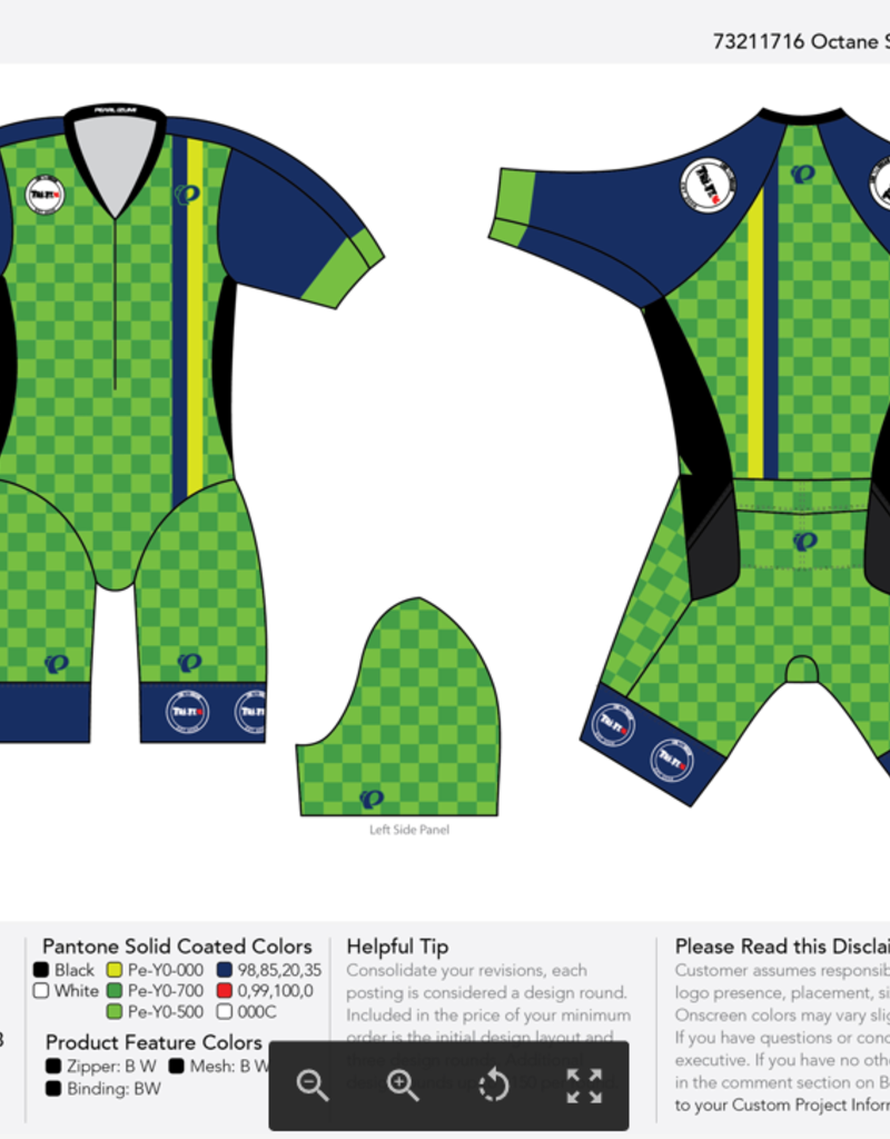 Pearl Izumi MEN'S - Checkered Tri It Octane Suit